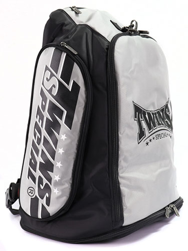 Рюкзак спортивный Twins Special BAG-5 серый для единоборств, ММА