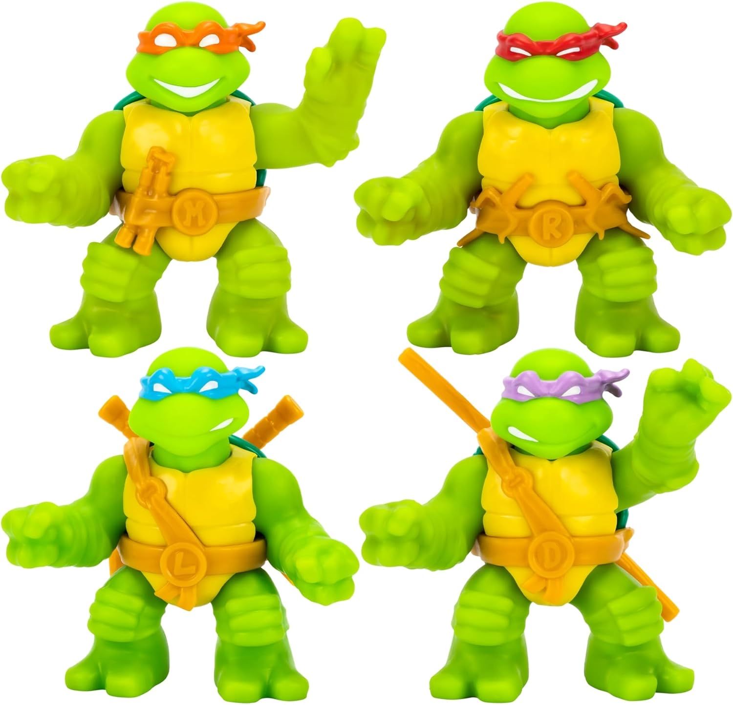 Герои ГДЗ / Heroes of GJZ и Черепашки-ниндзя / Teenage Mutant Ninja Turtles Набор из 4 героев (США не китай)
