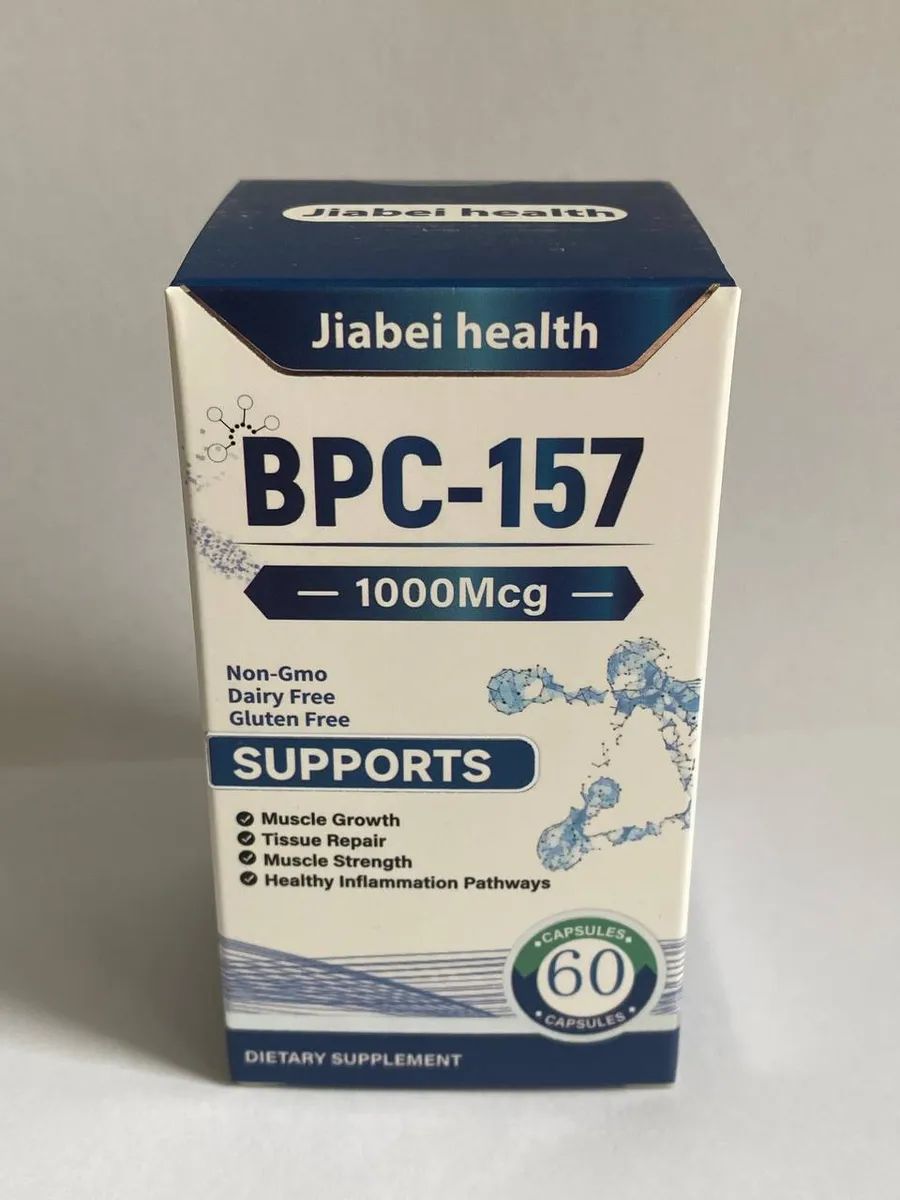 Пептид для заживления ран,желудка,суставов и связок BPC-157 Jiabei health 60 caps/ БПС-157 Jiabei Health 60 капс купить на OZON по низкой цене (2230201080)