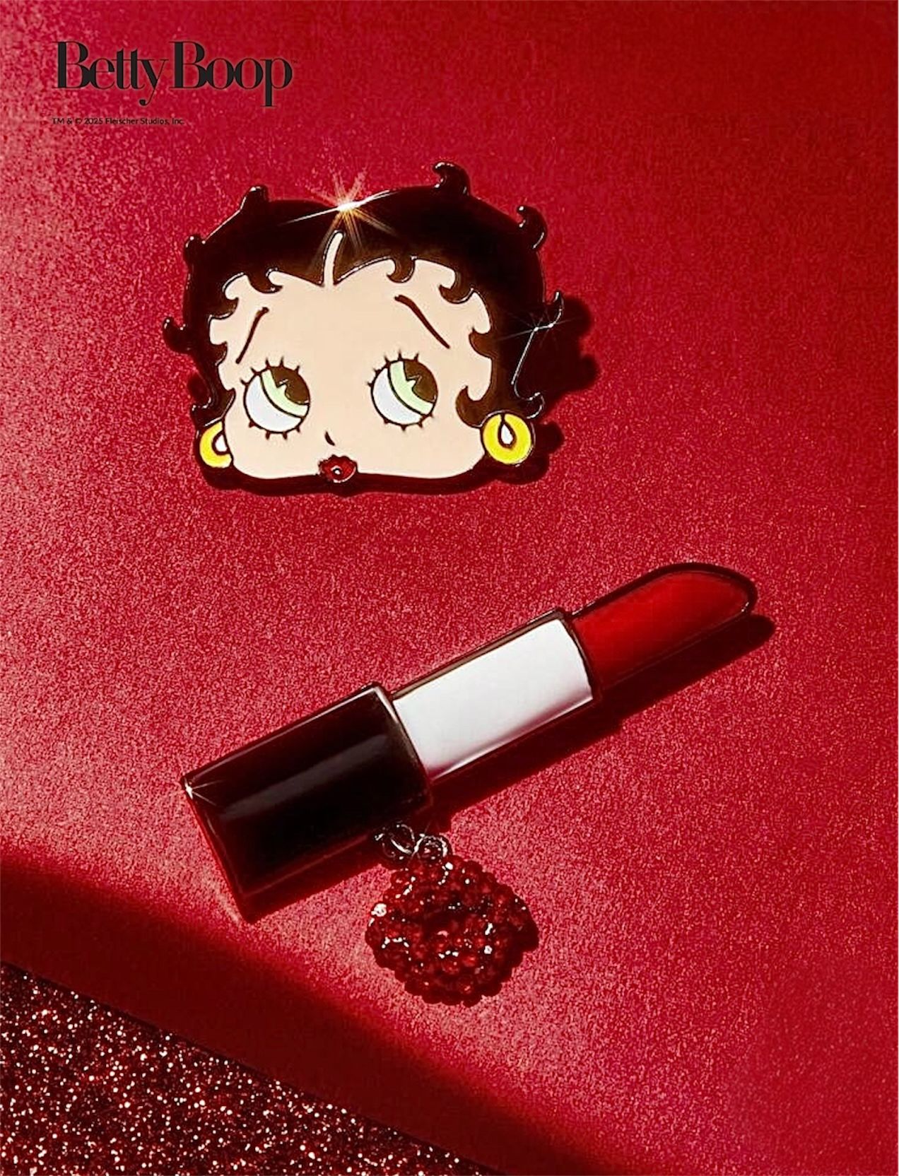 Брошь Бетти Буп / Betty Boop Яркий аксессуар для настоящих романтических бунтарок