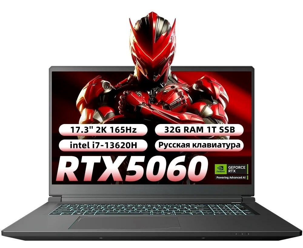 Игровой ноутбук Thunderobot, 17.3, 911, Intel Core i7-13620H, 32