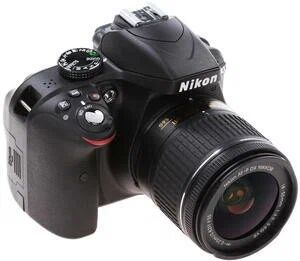 Фотоаппарат Nikon D3300 Kit AF-P DX 18-55mm F/3.5-5.6G VR, черный