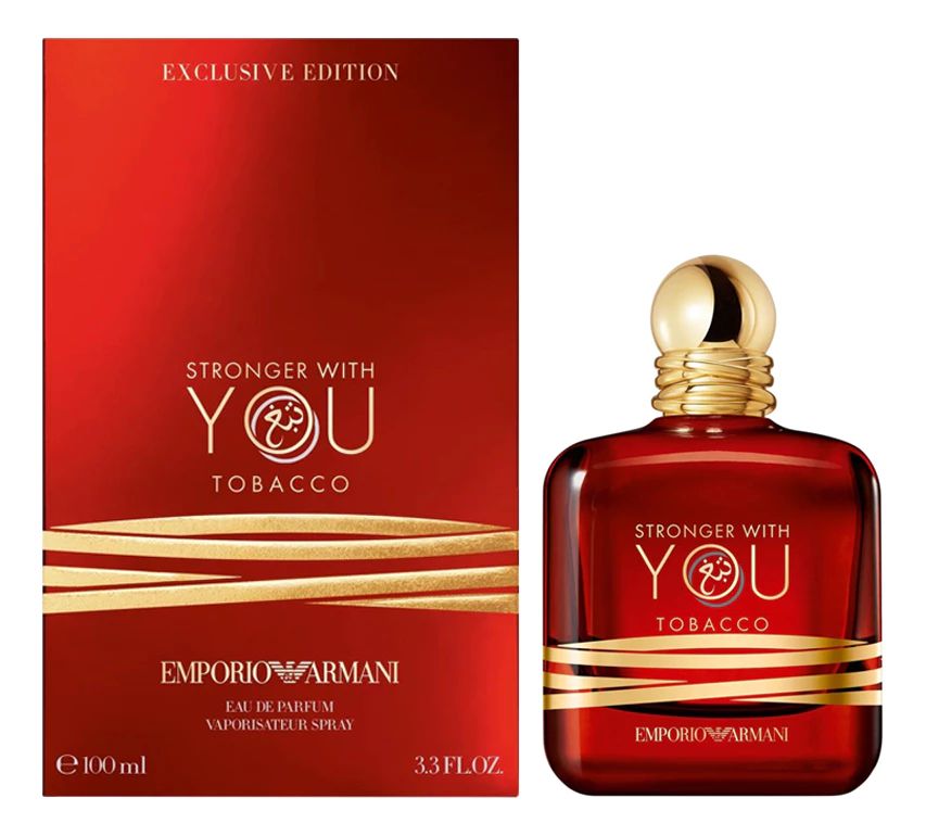 Giorgio Armani Stronger With You Tobacco Вода парфюмерная мужская 100 мл купить
