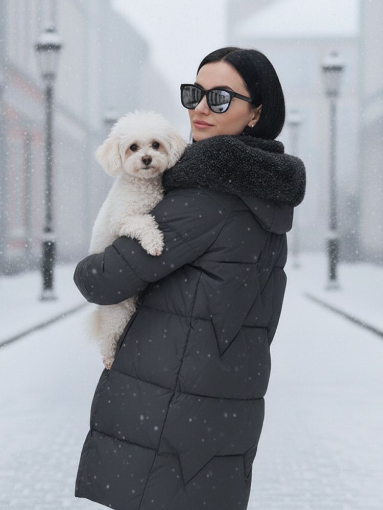 Пуховикōnneженскийзимний