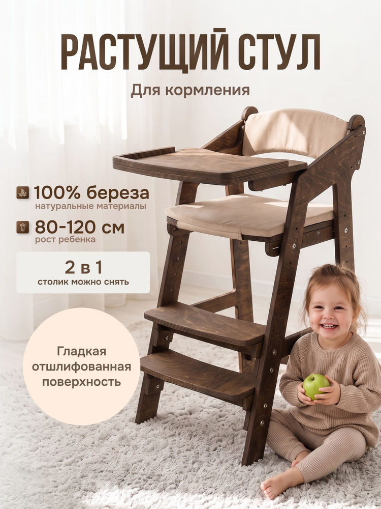 Стульчик для кормления с подушкой #1