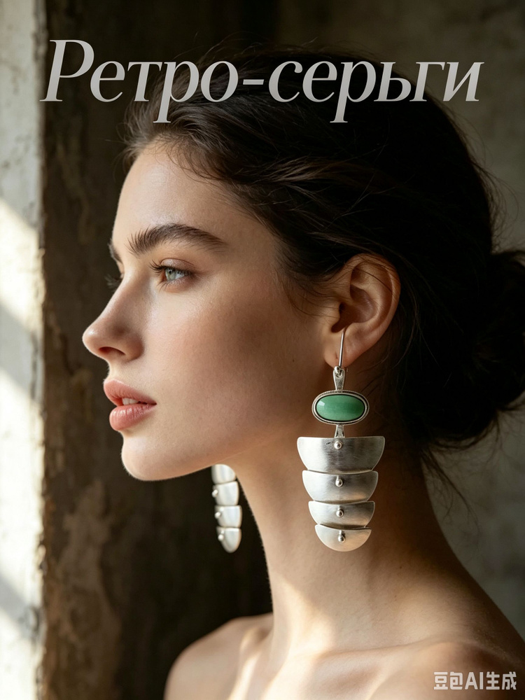 Серьги кольца #1