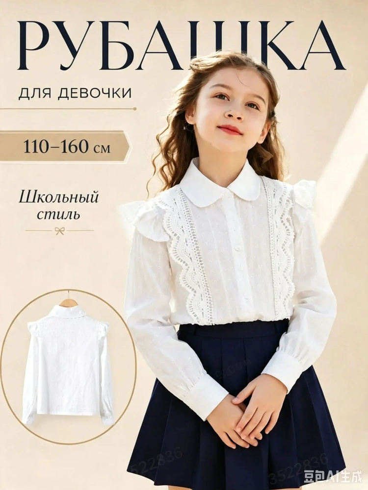 Рубашка для девочек #1