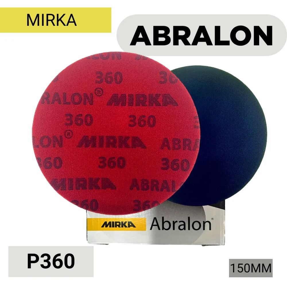 Круг абразивный Mirka Abralon 150мм P360, 3шт #1