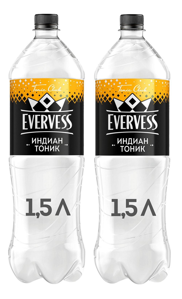 Газированный напиток Evervess Индиан Тоник, 2 шт по 1,5 л #1