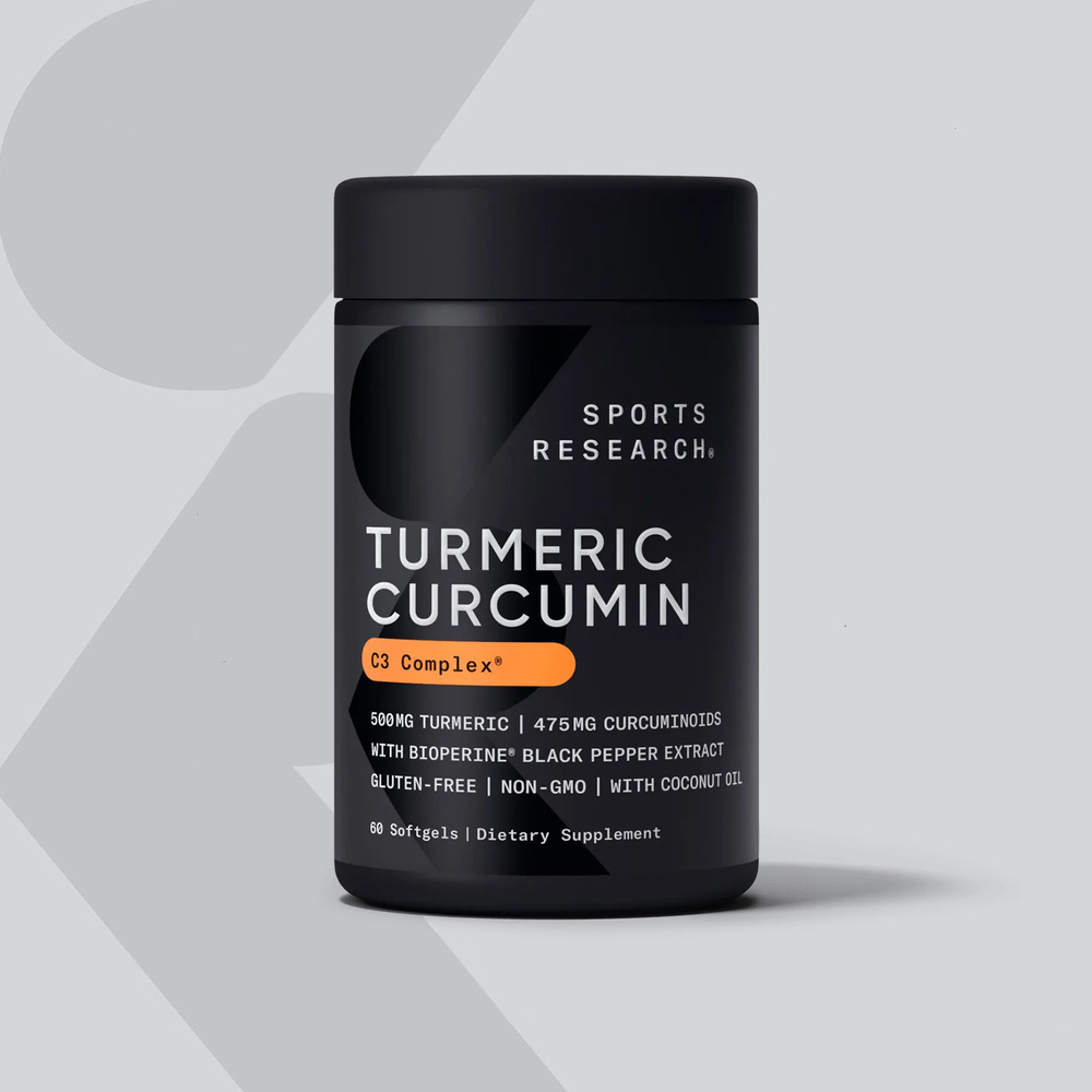 Комплекс с Куркумином 500 мг и Биоперином, Turmeric Curcumin C3 Complex
