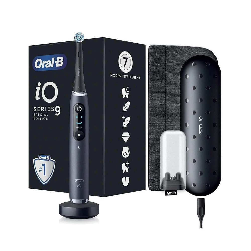 Электрическая зубная щетка Braun Oral-B IO Series 9 Special Edition, Black Onyx  #1