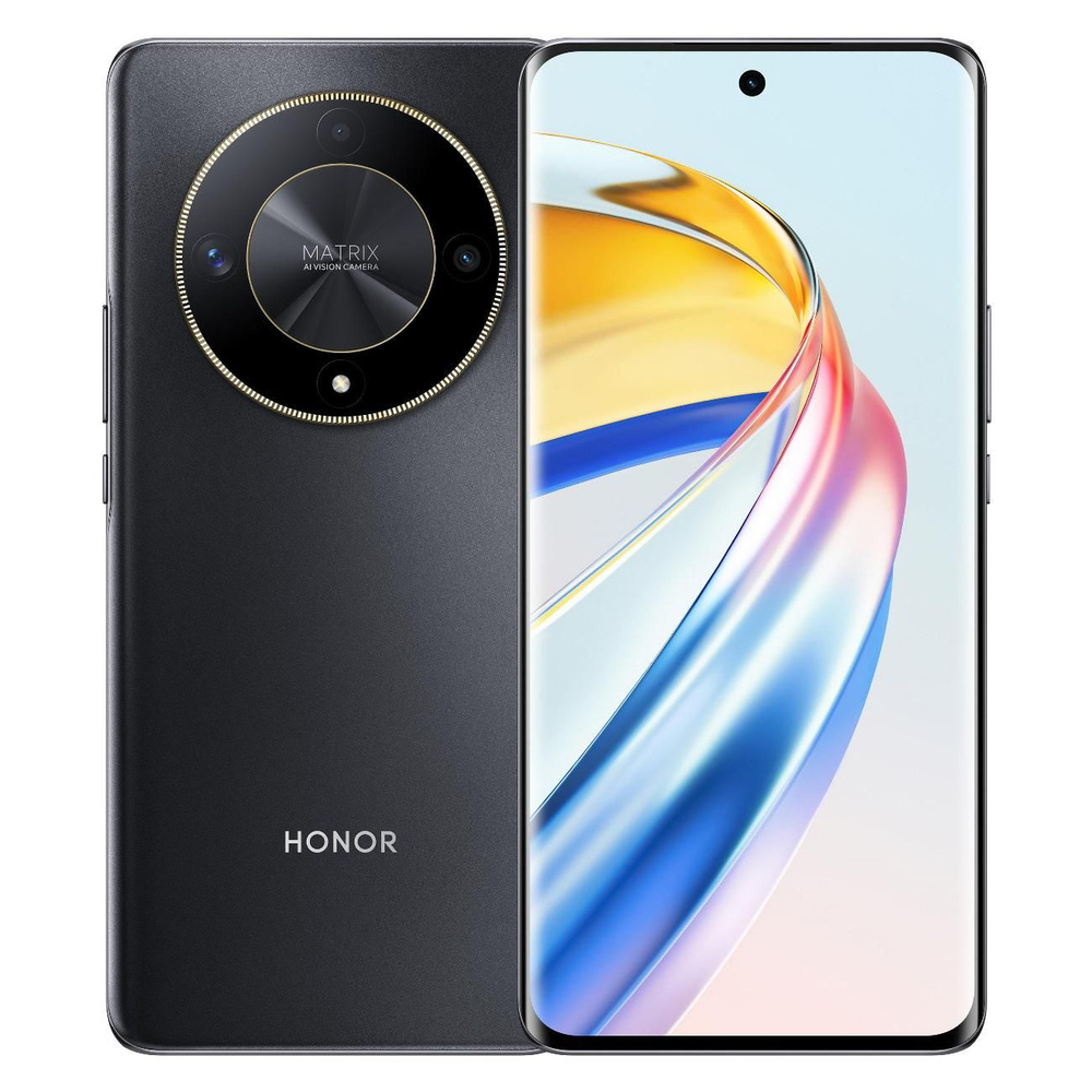 Смартфон Honor X9b 12/256GB Black - купить по выгодной цене в  интернет-магазине OZON (1425287571)