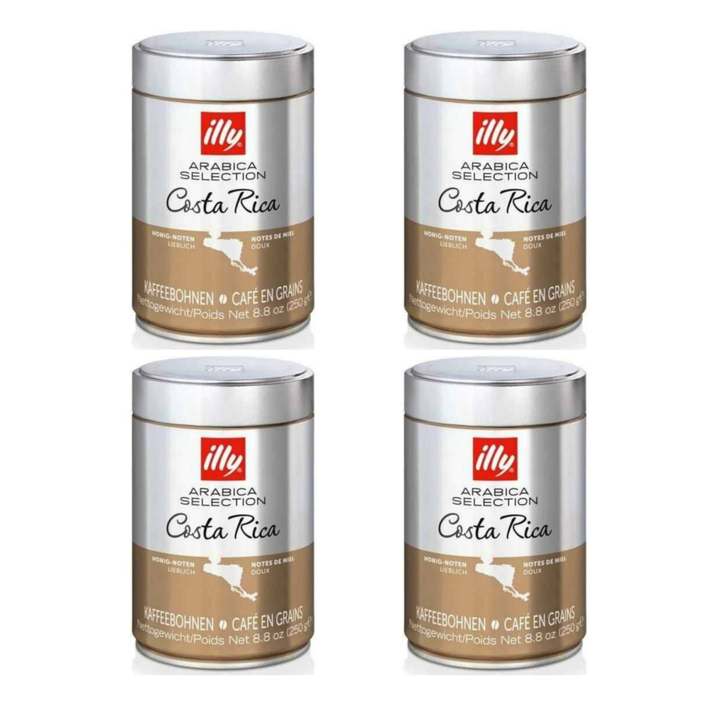 Кофе в зернах ILLY Costa Rica Коста Рика 250 г, 4 шт #1