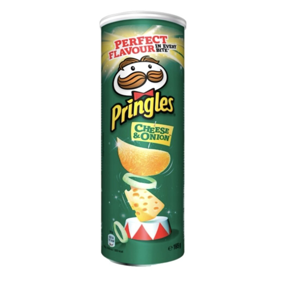 Чипсы Pringles Cheese&Onion (сыр и лук), 165 г #1