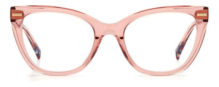 Женская оправа для очков Missoni MIS 0072 FWM, цвет: розовый, кошачий глаз, ацетат  #1