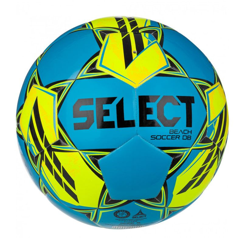 Футбольный мяч Select Beach Soccer, 5 размер, синий, салатовый купить ...
