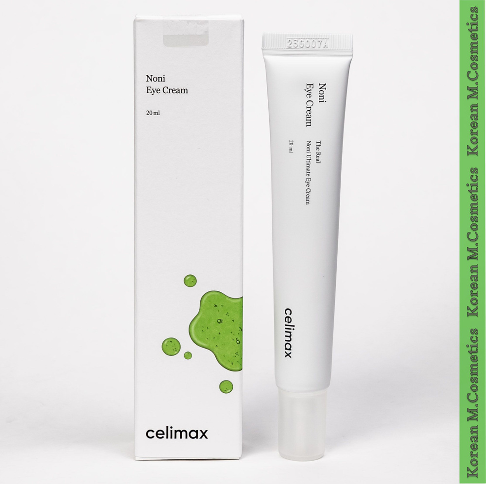 Восстанавливающий крем для глаз с нони и пептидами Celimax The Real ...
