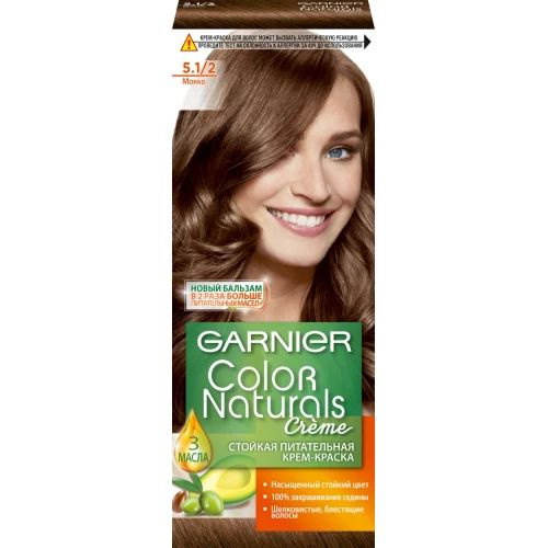Краска для волос "Garnier" Color Naturals Мокко - купить с доставкой по ...