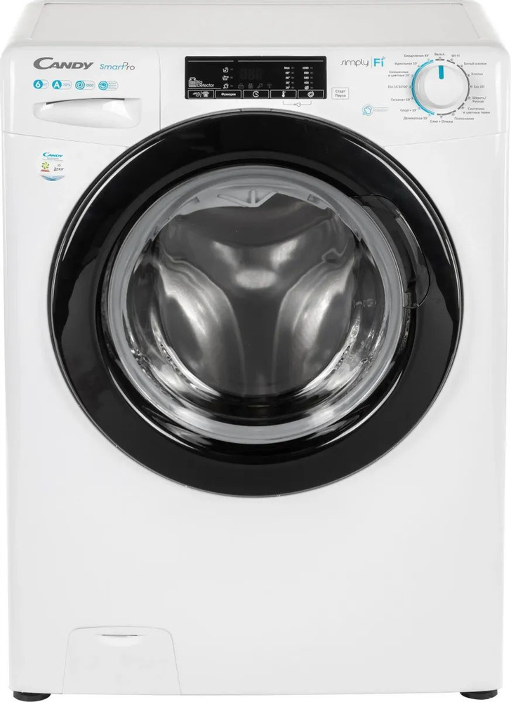 Стиральная машина Candy Smart Pro CSO34 106TB1/2-07, черный, белый ...