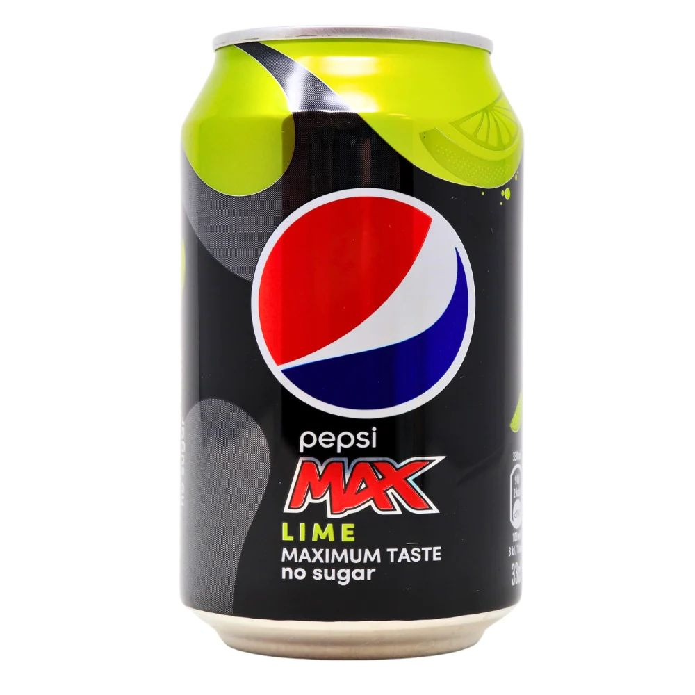 Pepsi Max Lime без сахара 330 мл газированный безалкогольный напиток  #1