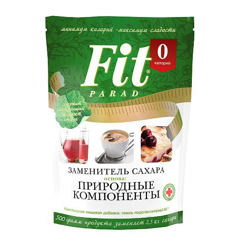 FitPARAD, Сахарозаменитель № 7, 500 грамм - купить с доставкой по ...