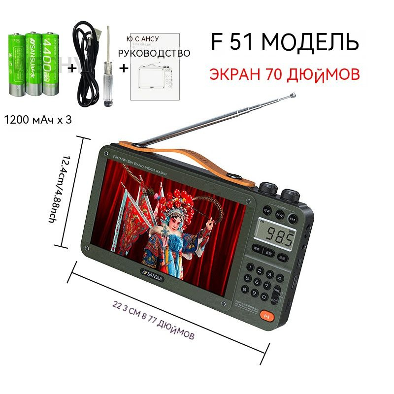 Сетевые радиоприемники SANSUI и портативные громкоговорители с ...