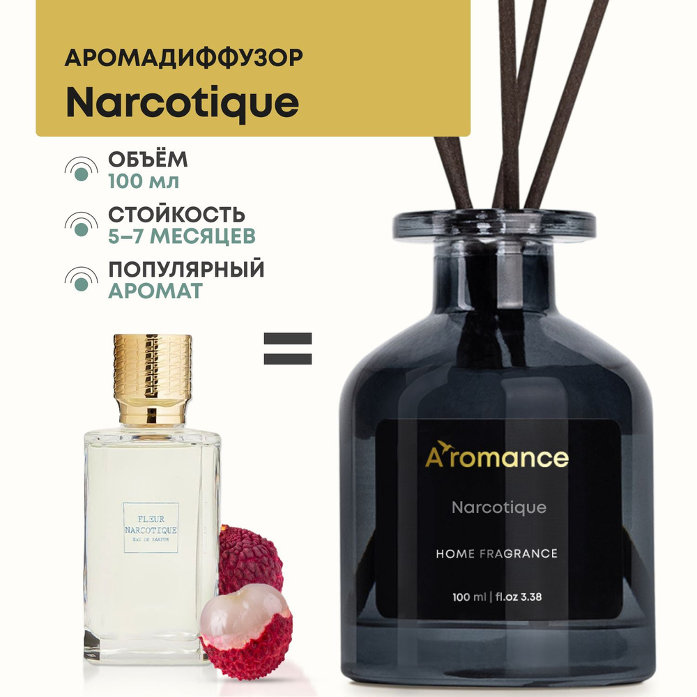 Ароматический диффузор Aromance, Жидкий, Личи, Бергамот, 100 мл купить по  доступной цене с доставкой в интернет-магазине OZON (202807289)