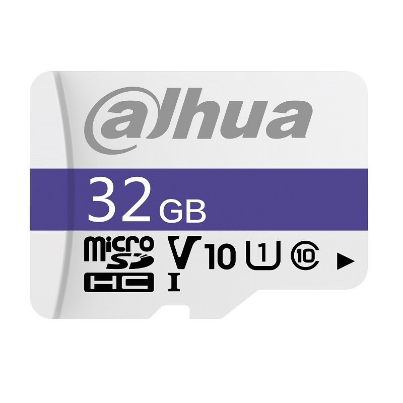 Карта памяти Micro SD 32 Гб Dahua DHI-TF-C100/32GB, для видеонаблюдения, для телефона, для фотоаппарата, #1