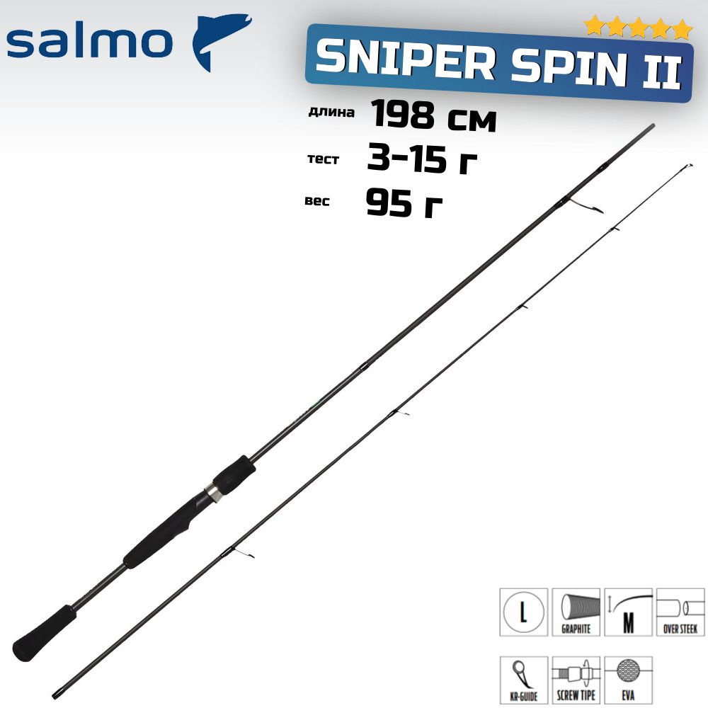 Спиннинг Salmo Sniper SPIN II 15 198 #1