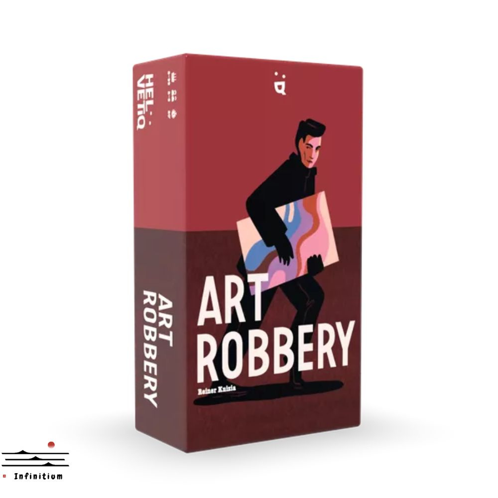 Ограбление музея Art robbery дорожные настольные игры для лета компании с  друзьями простые правила.