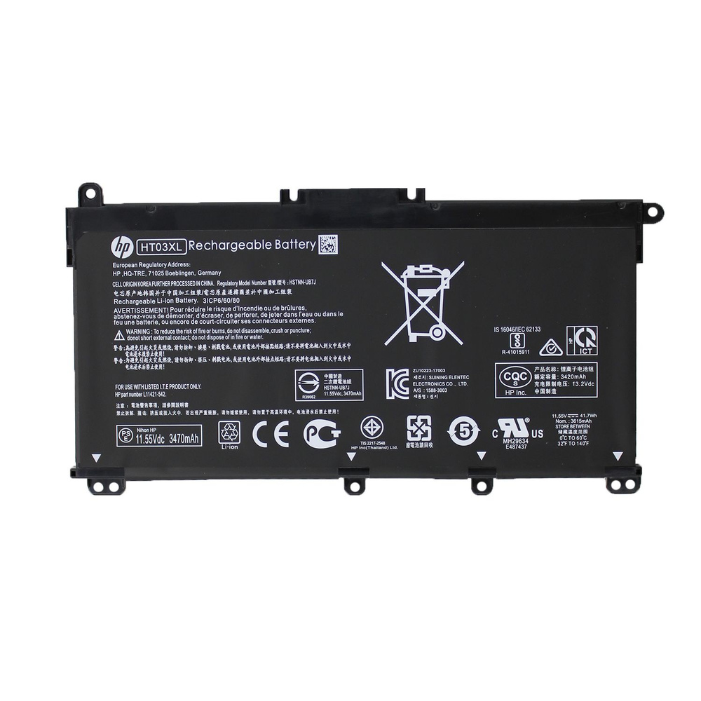 Аккумулятор HT03XL для ноутбука HP Pavilion 15-CS/17-BY - купить с ...