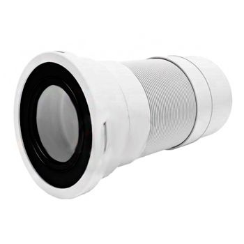 Слив для унитаза гибкий раздвижной (для пластиковых труб) - купить по ...