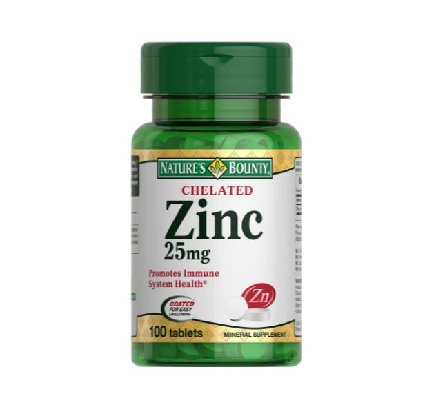 Natures Bounty Таблетки "Хелат цинка 25 мг" ("Chelated Zinc 25 mg ...