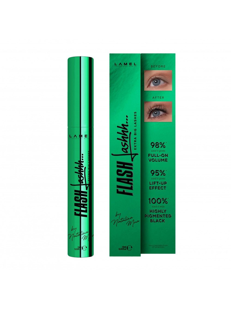 Lamel тушь для ресниц Flash Lash от Lamel x Natalina - купить с ...