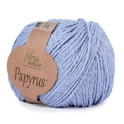 Пряжа для вязания FIBRA NATURA Papyrus (78% Хлопок, 22% Шёлк ...