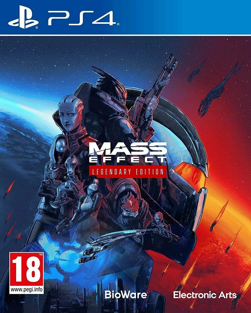 Игра Mass Effect Legendary Edition (PlayStation 5, PlayStation 4, Русские  субтитры)