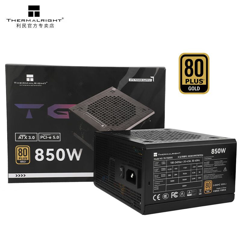 Thermalright Блок питания компьютера TR-TG 850S - купить с доставкой по ...