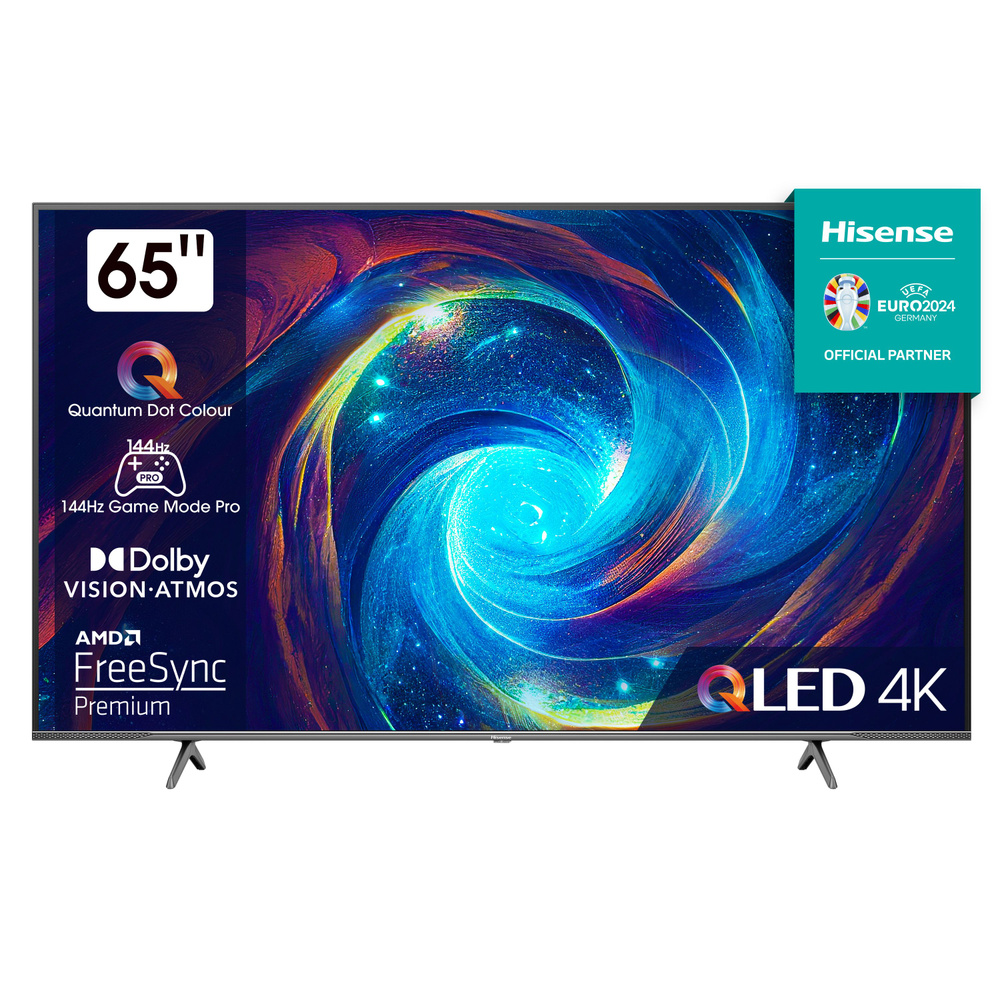 Hisense Телевизор 65E7KQ PRO 65" 4K UHD, темно-серый #1