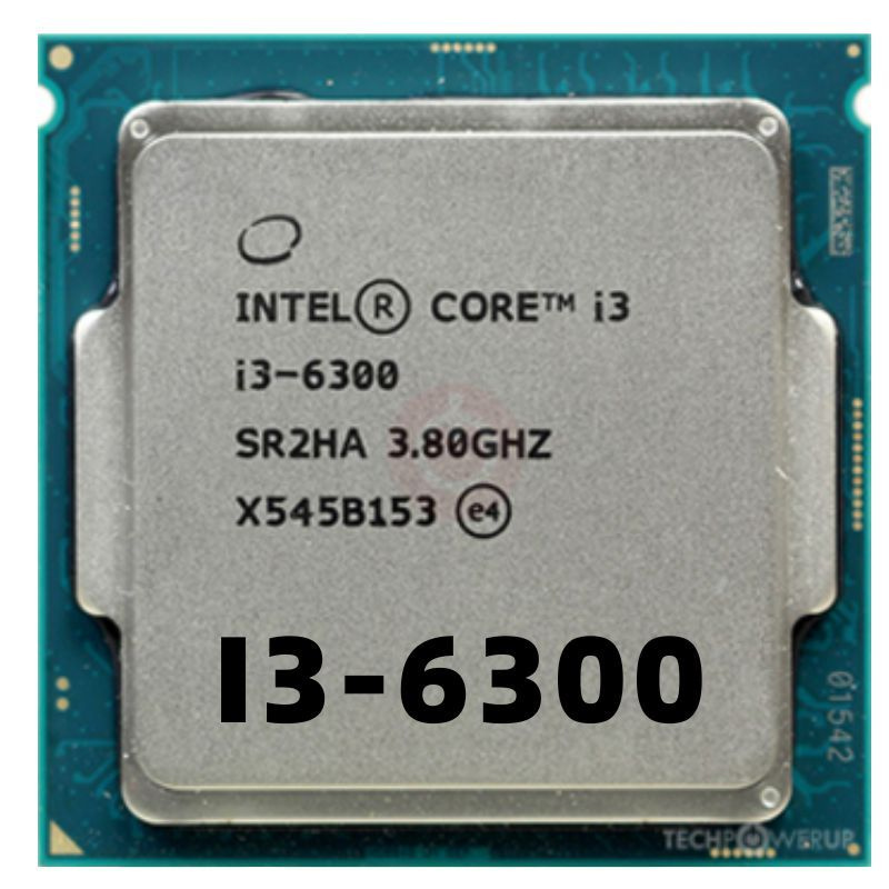 Процессор Intel Core i3 6-го поколения, OEM (без кулера), 2 яд., 3.8 ...