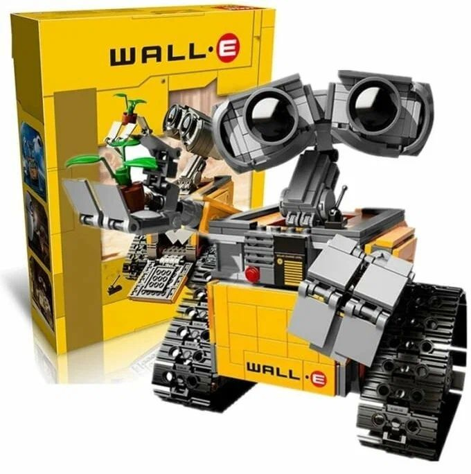 Конструктор 8886 "Робот ВАЛЛ-И" (WALL-E) 687 деталей (трансформер, technic / Валли мультфильм / персонажи #1