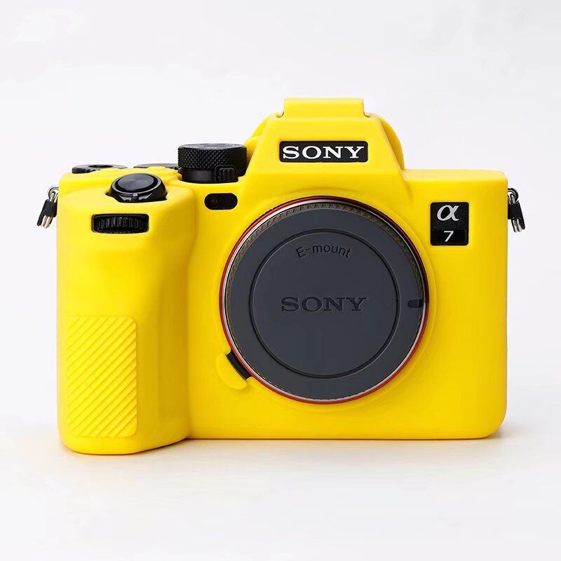 Защитный силиконовый чехол для фотоаппарата Sony A7IV A7M4 ультра-тонкая полимерная из мягкого качественного #1