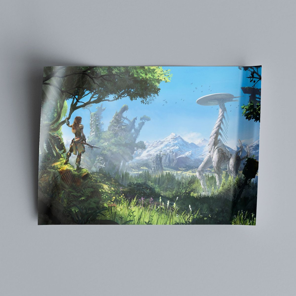 Постер Horizon Zero Dawn #2, 60x80 см #1