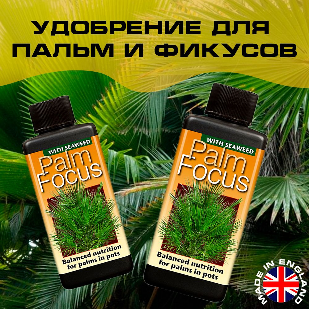 Удобрение для пальм и фикусов Palm Focus 100 мл #1