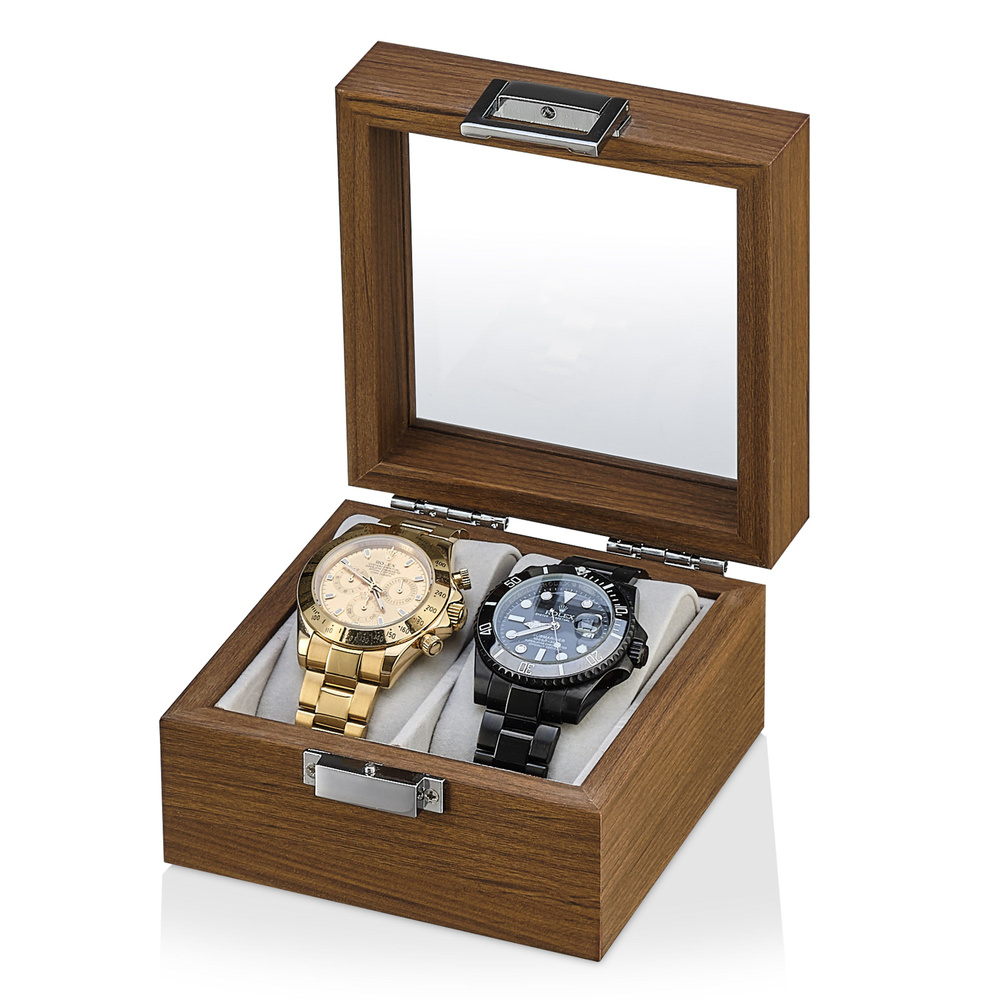 Коробка для часов деревянная / шкатулка / органайзер Gobi-2G  #1