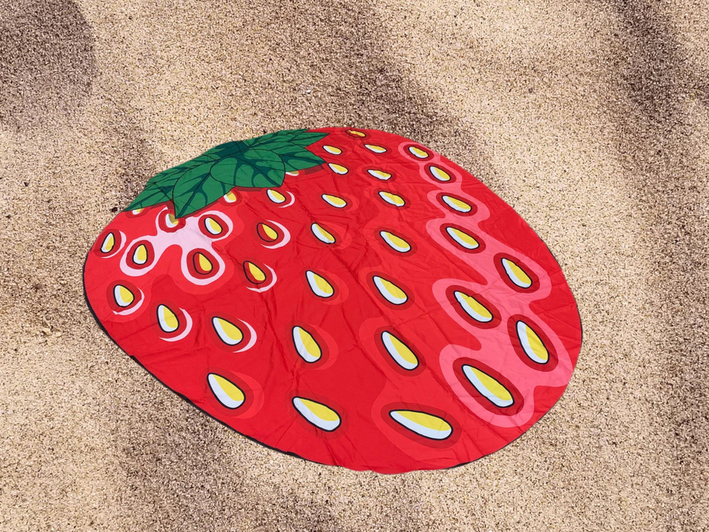 Пляжное покрывало, ширма odealo333, красный, 150х150 см купить по ...