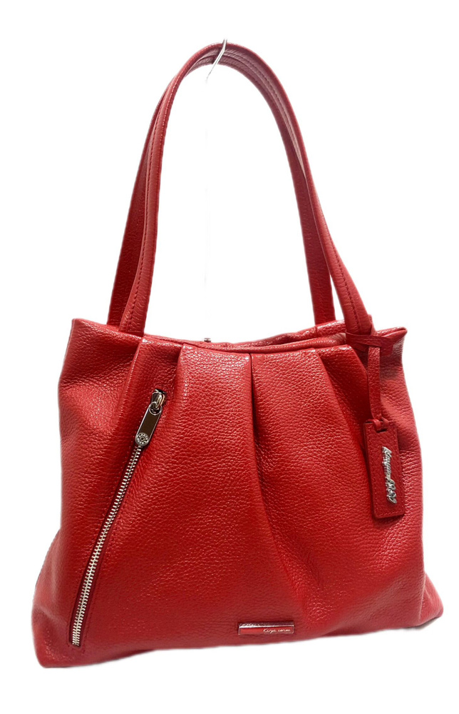 Сумка женская KARYA из натуральной кожи красная - купить с доставкой по ...