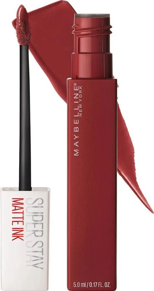 Maybelline New York Superstay Matte Ink стойкая жидкая матовая помада для губ оттенок 50 Voyager  #1