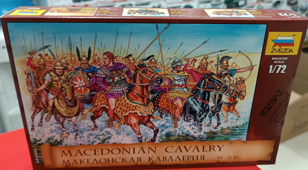 Сборная модель 1:72 Звезда 8007 Македонская кавалерия - купить с ...