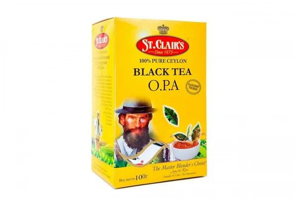 Чай черный цейлонский байховый крупнолистовой St. Clairs 100 г OPA  #1