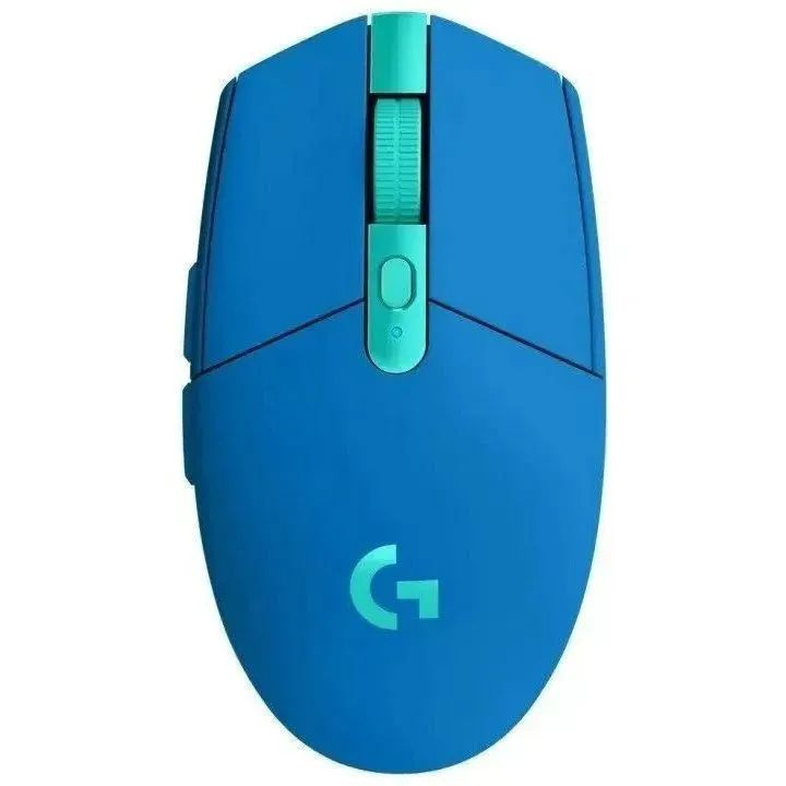 Logitech G Мышь беспроводная Logitech G Игровая мышь беспроводная Logitech G304 Lightspeed, синий  #1